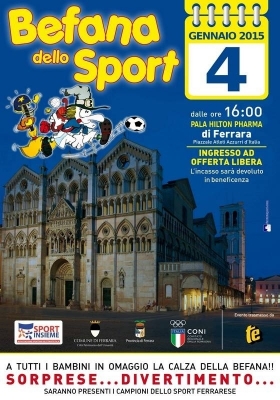 Befana dello Sport 2015 a Ferrara - In.Da.Co. ASD